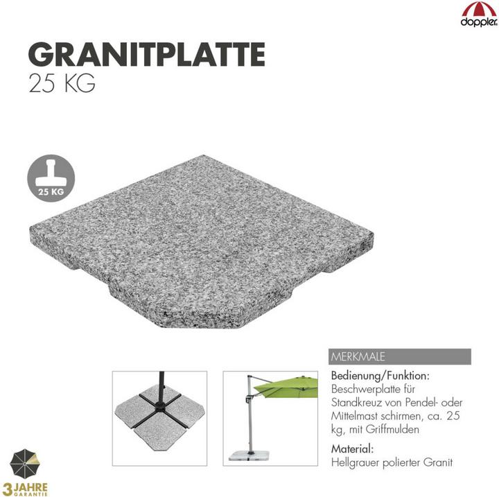 Produktbild Doppler Granitplatte
