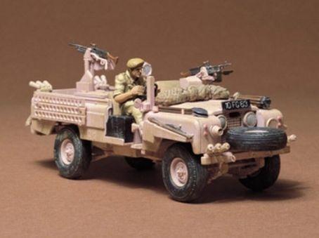 Actual product image Tamiya Brit.Landrover Pink Panther