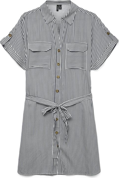 Vero Moda Vmbumpy Ss Short Shirt Dress Wvn Ga Noos