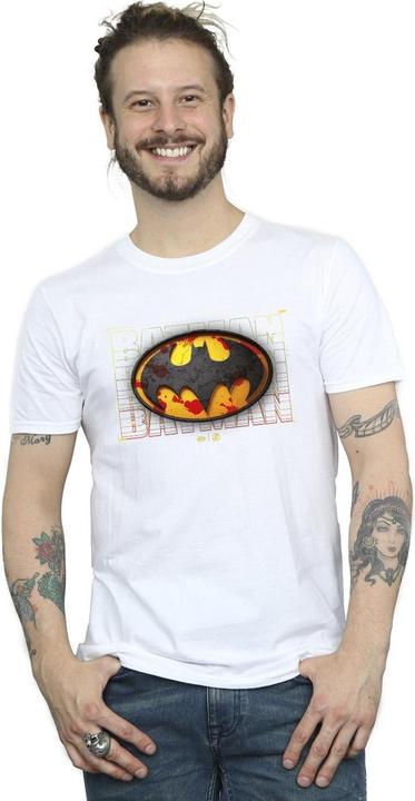 Image du produit - T-shirt THE FLASH BATMAN RED SPLATTER - Homme (4XL)
