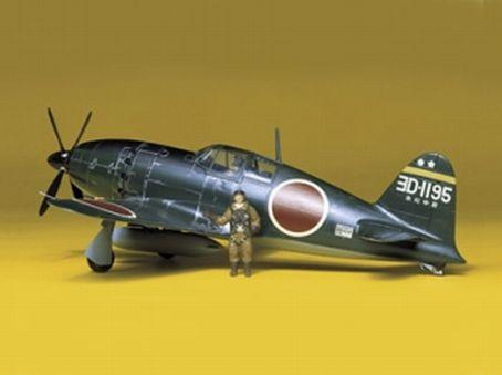 Actual product image Tamiya 1:48 WWII Jp.Mit.J2M3 Interceptor Raiden