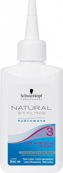 Actual product image Schwarzkopf Professional Glamour 3 Natural Styling Hydrowave (Hair gel, 80 ml)
