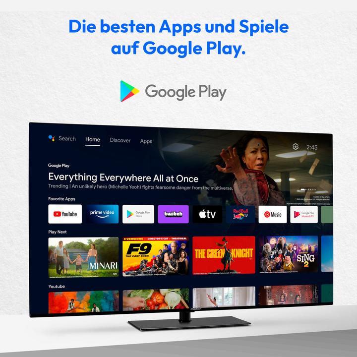 Actual product image Medion LIFE® X15071 (MD 30922) Android TV™ (50", LCD, 4K)