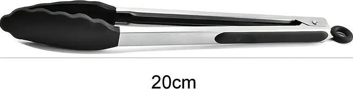 Produktbild ASMI Mini Silikon Küchenzange, Grillzange 20cm