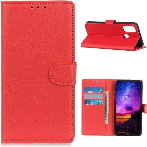Productafbeelding MU Classic Litchi Leren Boekomslag Serie (Wiko View 5, Wiko View 5 Plus)
