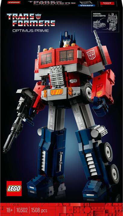 Actual product image LEGO Optimus Prime (10302, LEGO Icons, LEGO Rare Sets)