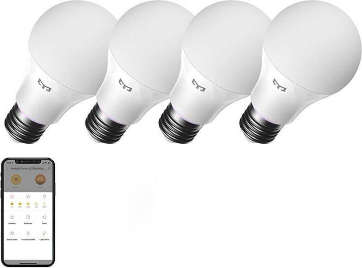 Actual product image Yeelight Smart bulb W4 (E27, 9 W, 806 lm, 4 x, F)