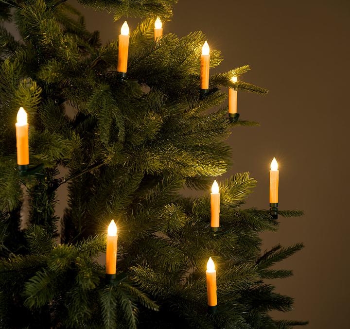 Immagine prodotto Lunartec Set di 20 candele di Natale a LED con telecomando e timer (20 x)