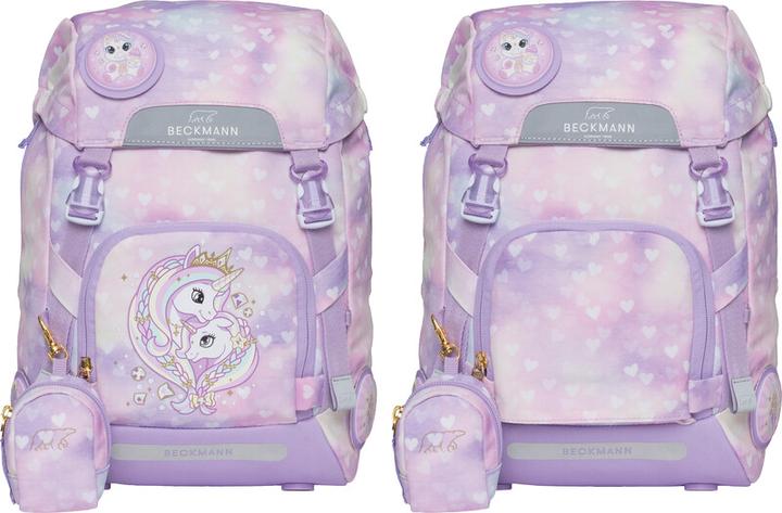 Image du produit Beckmann Sac à dos pour écolier Classic avec poche réversible (22 l)