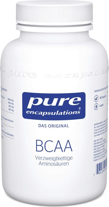 Produktbild Pure encapsulations BCAA (verzweigtkettige AS) (90 Stück, Kapseln)