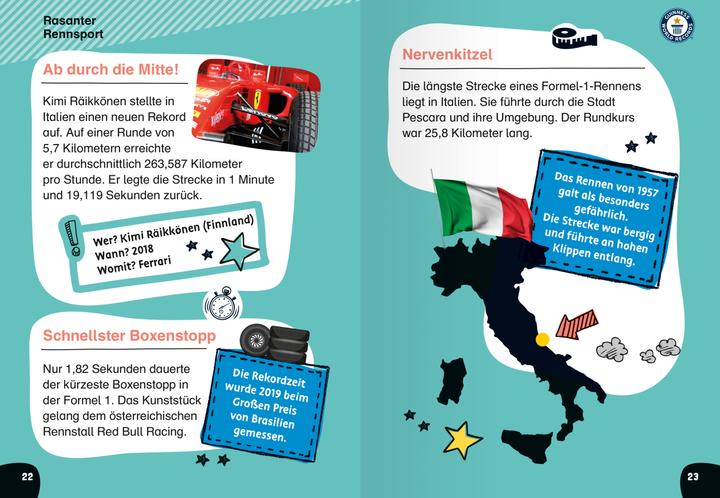 Produktbild Ravensburger Guinness World Records für Erstleser - Fahrzeuge (Deutsch, 2023)