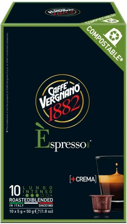 Produktbild Caffè Vergnano Espresso Lungo (10 x Port.)