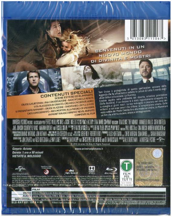 Produktbild La Mummia (2017) (Blu-ray, 2017, Englisch, Spanisch, Französisch, Hindi, Italienisch)