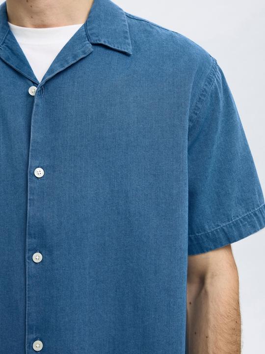 Produktbild Selected Homme Kurzarm Jeanshemd (XXL)