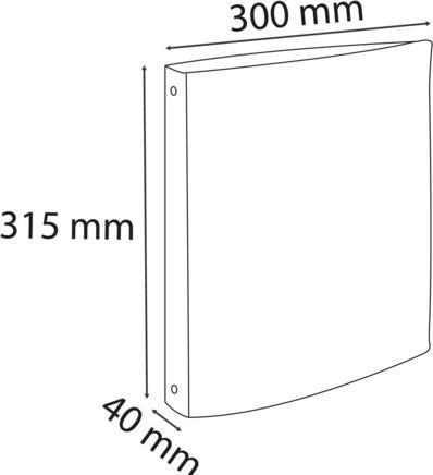 Produktbild Exacompta Ringbücher (A4, 25 mm, 1 Stück)