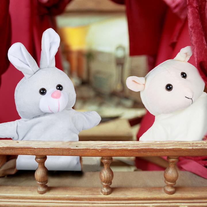 Produktbild Relaxdays 4x Handpuppe