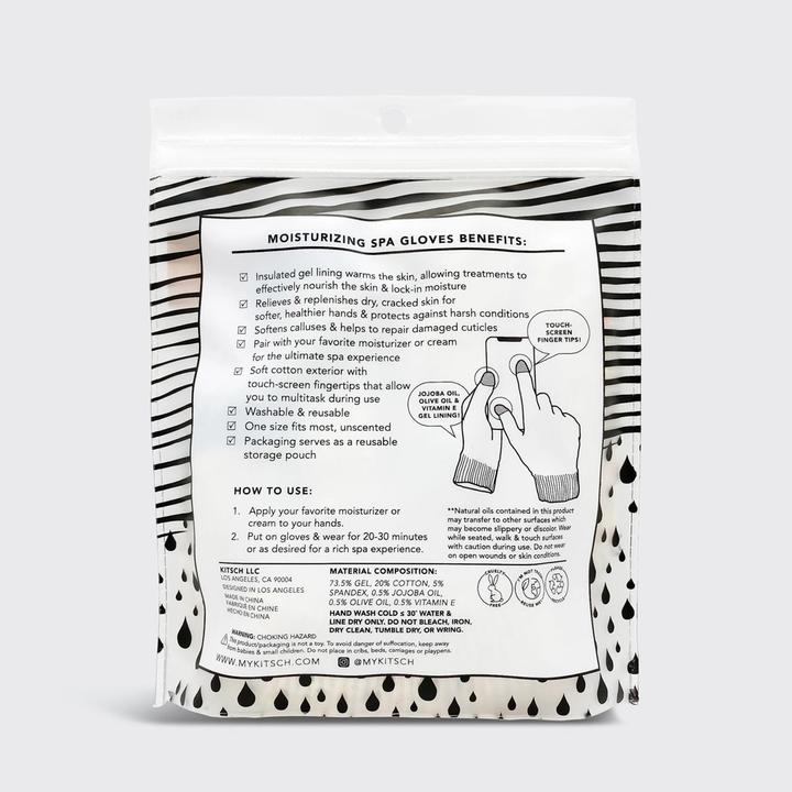 Immagine prodotto Kitsch Feuchtigkeitsspendende Spa Handschuhe
