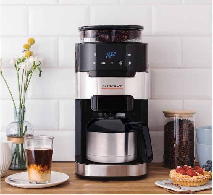 Actual product image Gastroback Grind & Brew Pro Thermo 42711 S