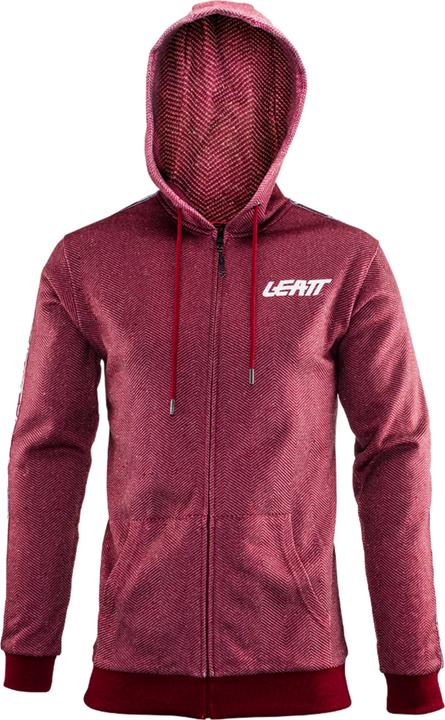 Produktbild Leatt Zip Hoodie Premium # - Ruby (M)