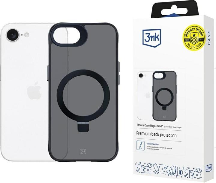 Produktbild 3MK Apple iPhone 16E - Smoke Case Mag&Stand (Apple iPhone 16e)