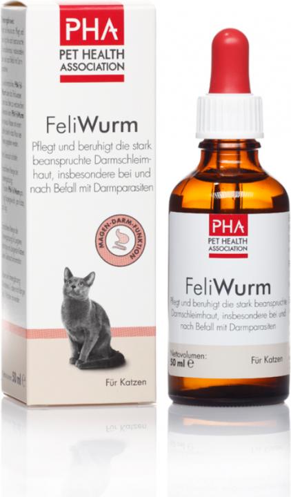 Produktbild PHA FeliWurm für Katzen Tropfen, 50ml (Katze, 50 ml)