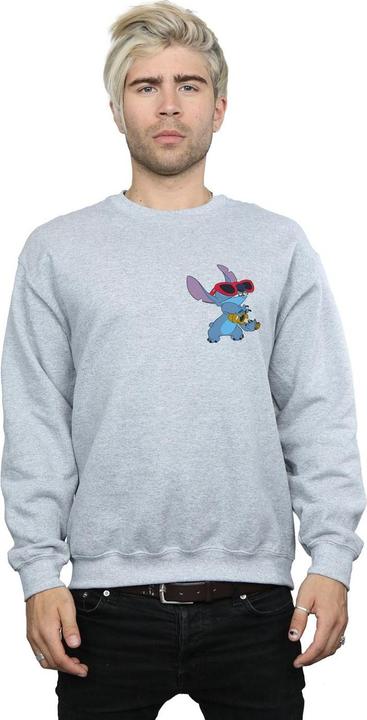 Immagine prodotto Disney Lilo And Stitch Guitar Felpa Uomo (XL)