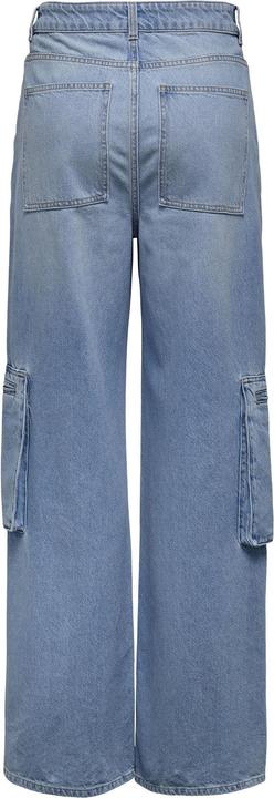 Actual product image Only ONLHOPE EX HW WIDE CARGO DNM CRO Loose Fit Jeans (28)