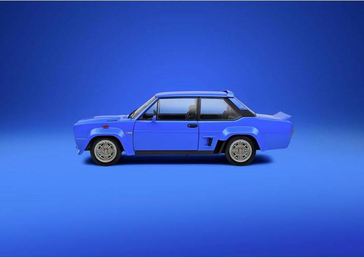 Actual product image Solido 1:18 Fiat 131 Abarth blue