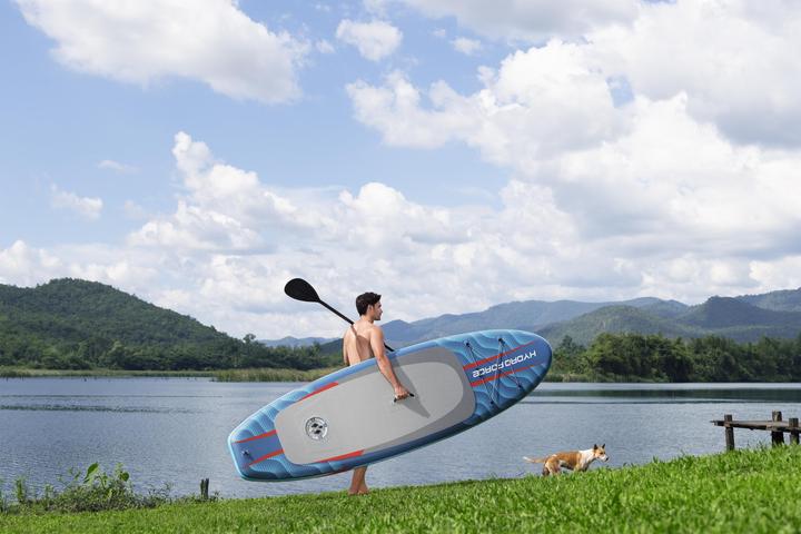 Actual product image Bestway Hydro Force Oceana CompactAir Inflatable Stand-Up Paddleboard Set with Built-in Pump 3.05 m