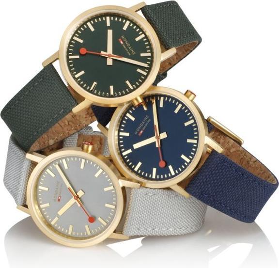 Image du produit Mondaine Classic - Inspiré par la nature - IP Gold (Montre analogique, 36 mm)