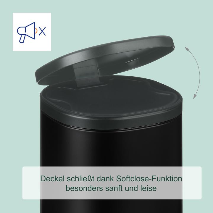 Actual product image Relaxdays Bathroom bin (5 l)