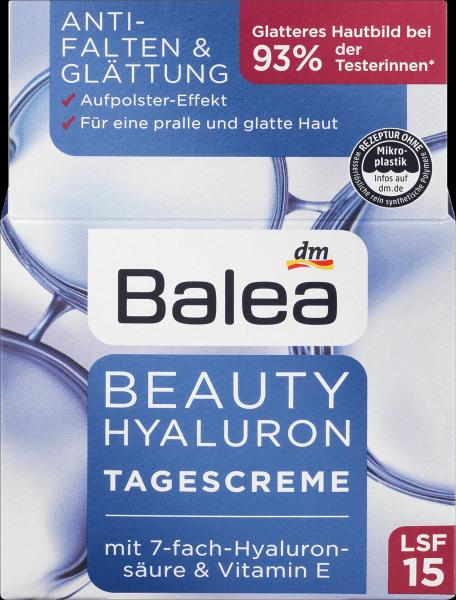 Image du produit dm Balea Crème de jour Beauty Hyaluron (50 ml, Crème de jour, SPF 15)