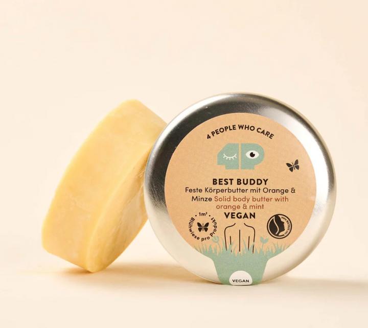 Actual product image 4peoplewhocare 4PC Best Buddy Tin (Body cream)