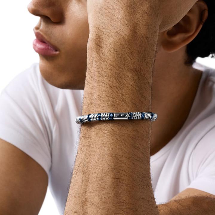 Image du produit Diesel Armband D LOGO (18.30 cm, Acier inoxydable, Pierre semi-précieuse)