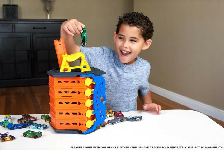 Actual product image Hot Wheels roll out the raceway race track