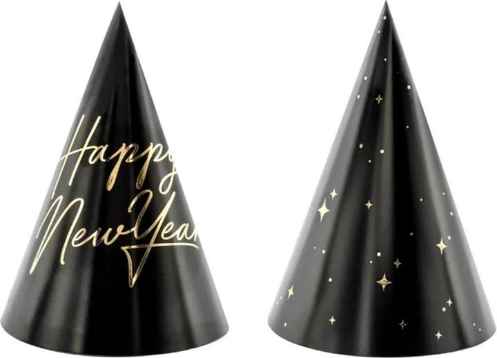 Immagine prodotto Partydeco Cappelli neri per feste di buon anno