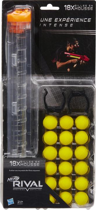 Produktbild Nerf Rival 18-Round Refill Pack and 12-Round Magazin /B1594BL00