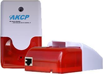 Produktbild AKCP STR60 - Sirene & Stroboskopleuchte