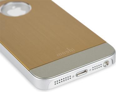 Produktbild Moshi iGlaze Armour - Premium Alu Case für iPhone 5 - Bronze (Apple iPhone 5)