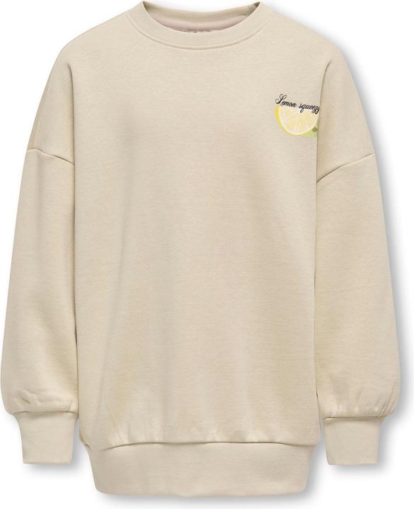 Produktbild Only Locker geschnitten Rundhals Junior Tief angesetzte Schulter Sweatshirt Sweatshirt (146)