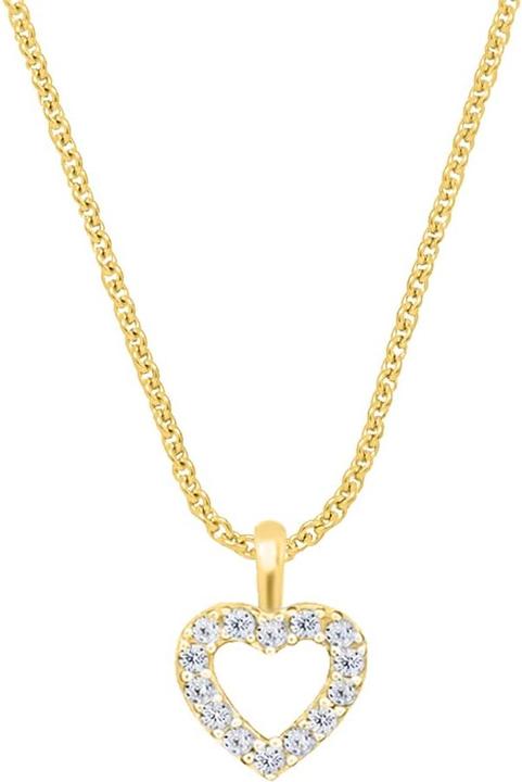 Image du produit Candy Collier Issa, argent sterling 925, plaqué or (Argent sterling 925, Plaqué or 18k, Argent massif de 925, 42 - 45 cm)