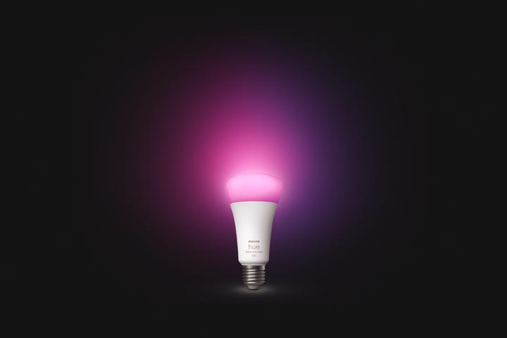 Produktbild Philips Hue White & Color Ambiance BT (E27, 13.50 W, 1600 lm, 1 x, F)