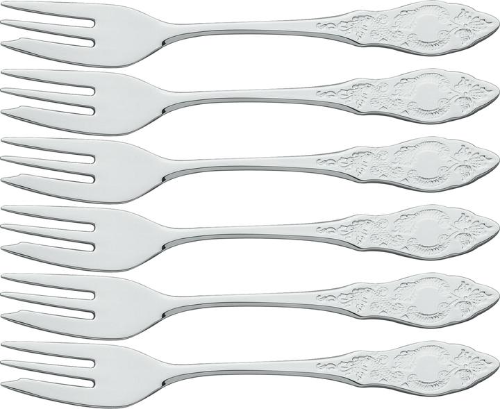 Image du produit Zwilling Couverts OSTFRIESEN 6 fourchettes à gâteau Acier inoxydable poli (6 pièce(s), Fourche)
