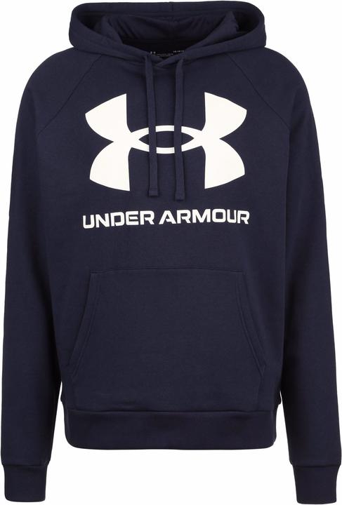 Actual product image Under Armour Rival Fleece Big Logo Hoodie Mens (S)