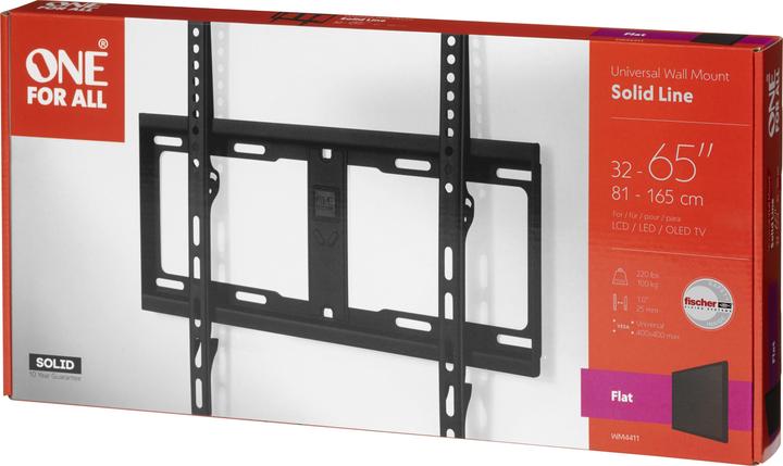 Actual product image One for All Solid WM4411 (Wall, 60", 100 kg)