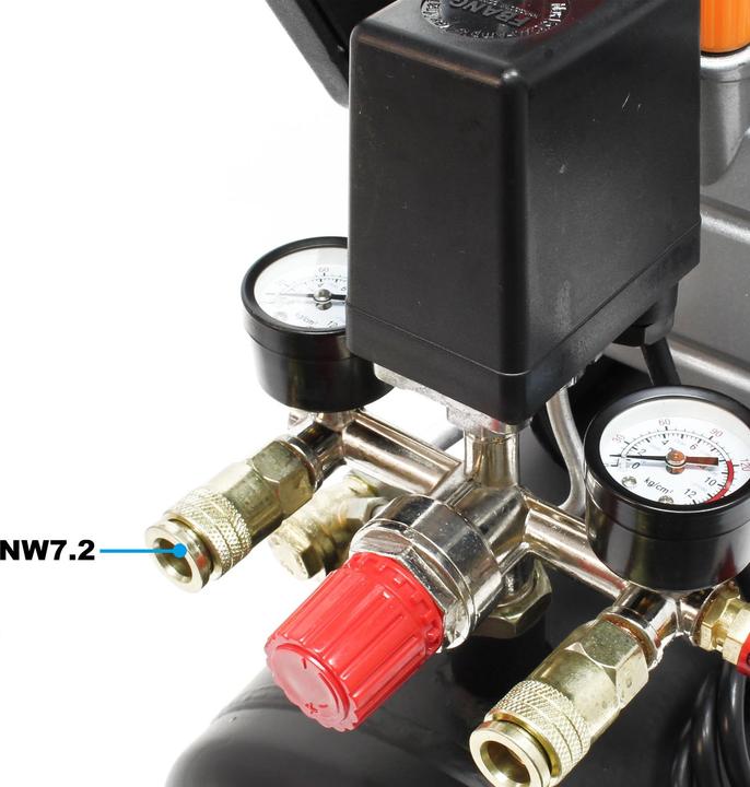 Image du produit Wiltec Compresseur d'air (4 bar, 24 l)