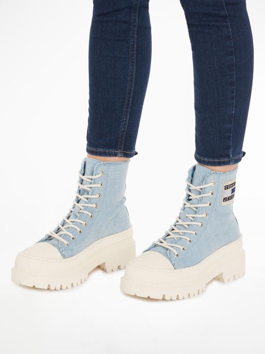 Produktbild Tommy Hilfiger Damenschuhe TJW Foxing Denim Boot Jeans (38)