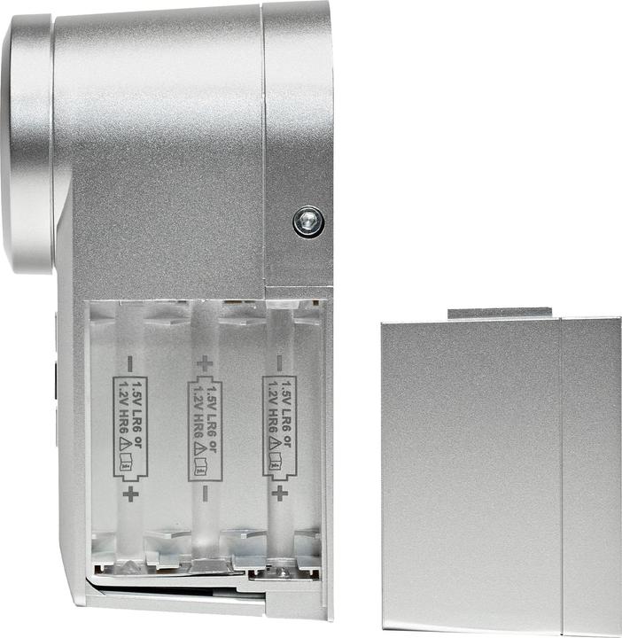 Produktbild Homematic IP Smart Home Türschlossantrieb (HmIP-DLD-S) (silber) (Schlüssel, Smartphone)