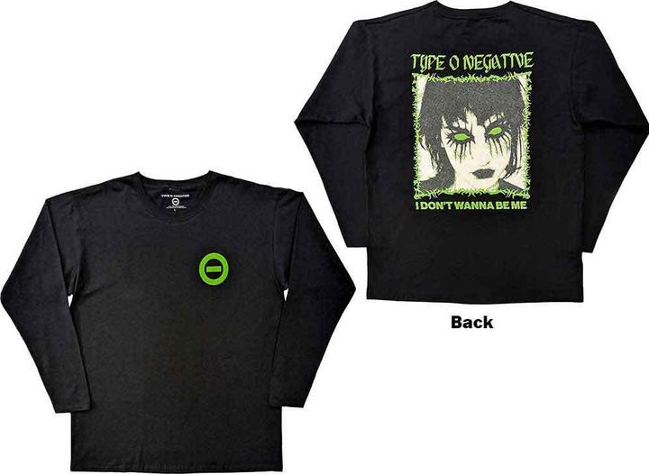 Immagine prodotto Type O Negative Non voglio essere me (manica lunga) (S)