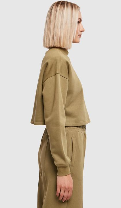 Actual product image Urban Classics Ladies Cropped Oversized Sweat High Neck Crew - 14225 (M)